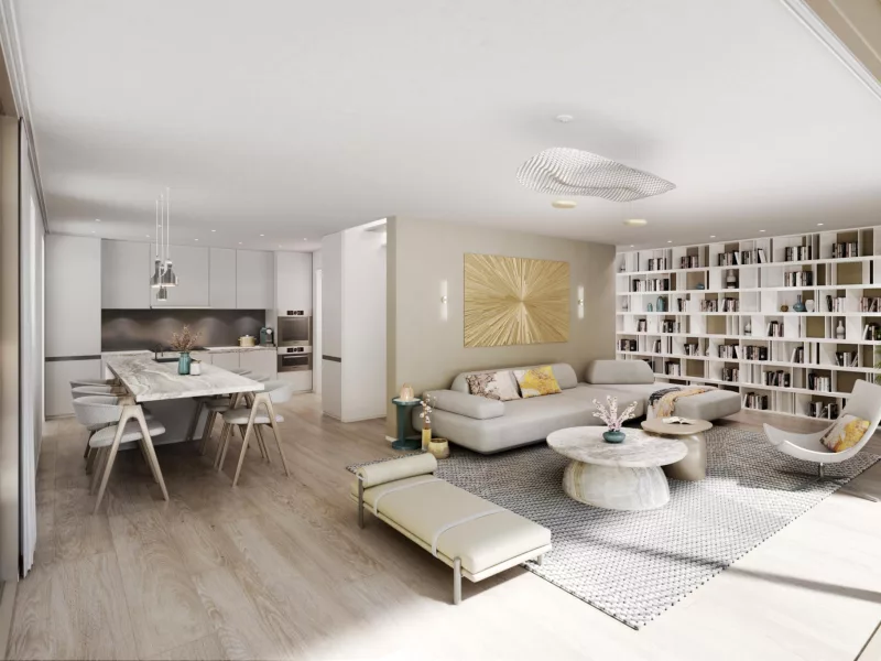 Villa individuelle neuve avec jardin privatif de 600 m2 à Chavannes-de-Bogis