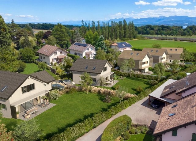 Villa individuelle neuve avec jardin privatif de 600 m2 Ã  Chavannes-de-Bogis - photo 7